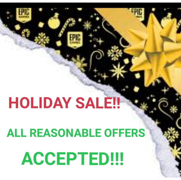 HOLIDAY SALE! ALL REASONABLE OFFERS ACCEPTED!